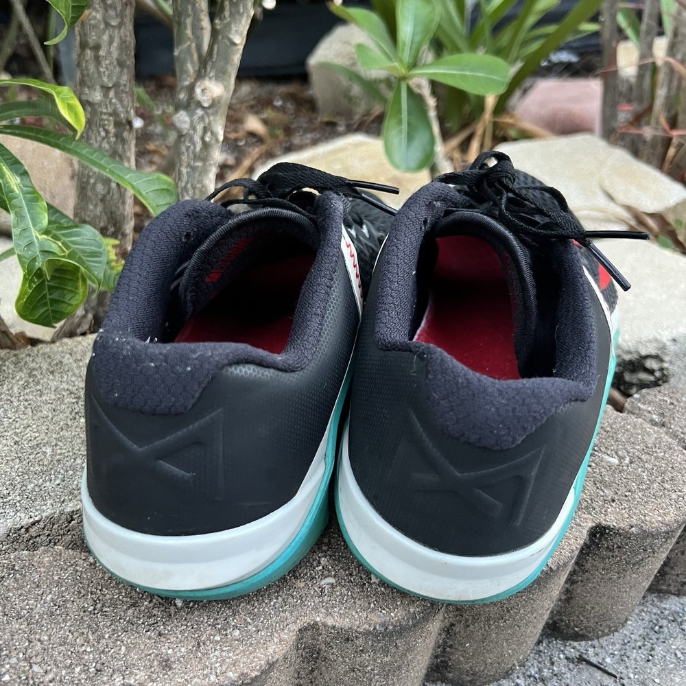 Nike Metcon 6 'Black Light Blue Fury Light Bone' Men's Size 9 [CK9388-070] - Picture 4 of 9